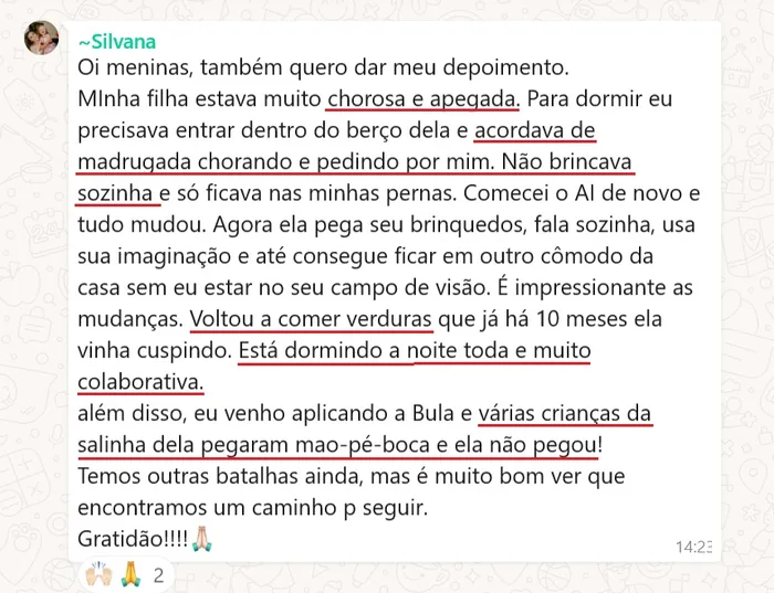 Relato de mãe do Programa Mãe Intuitiva