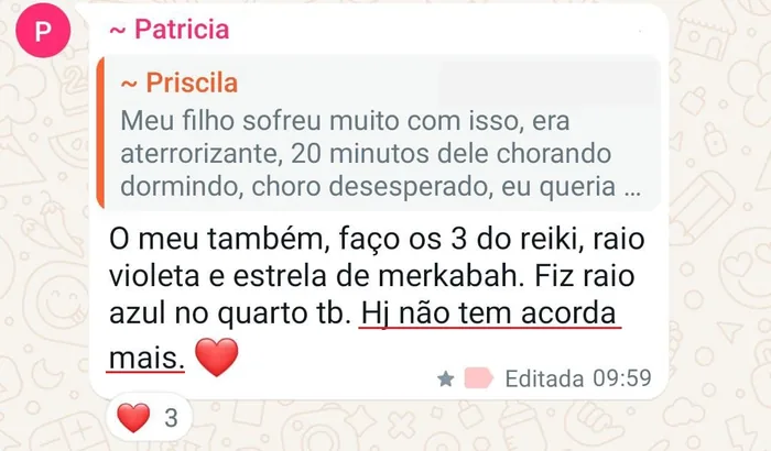 Relato de mãe do Programa Mãe Intuitiva