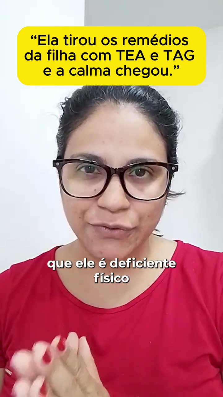Depoimento sobre TEA, TAG e dermatite atópica